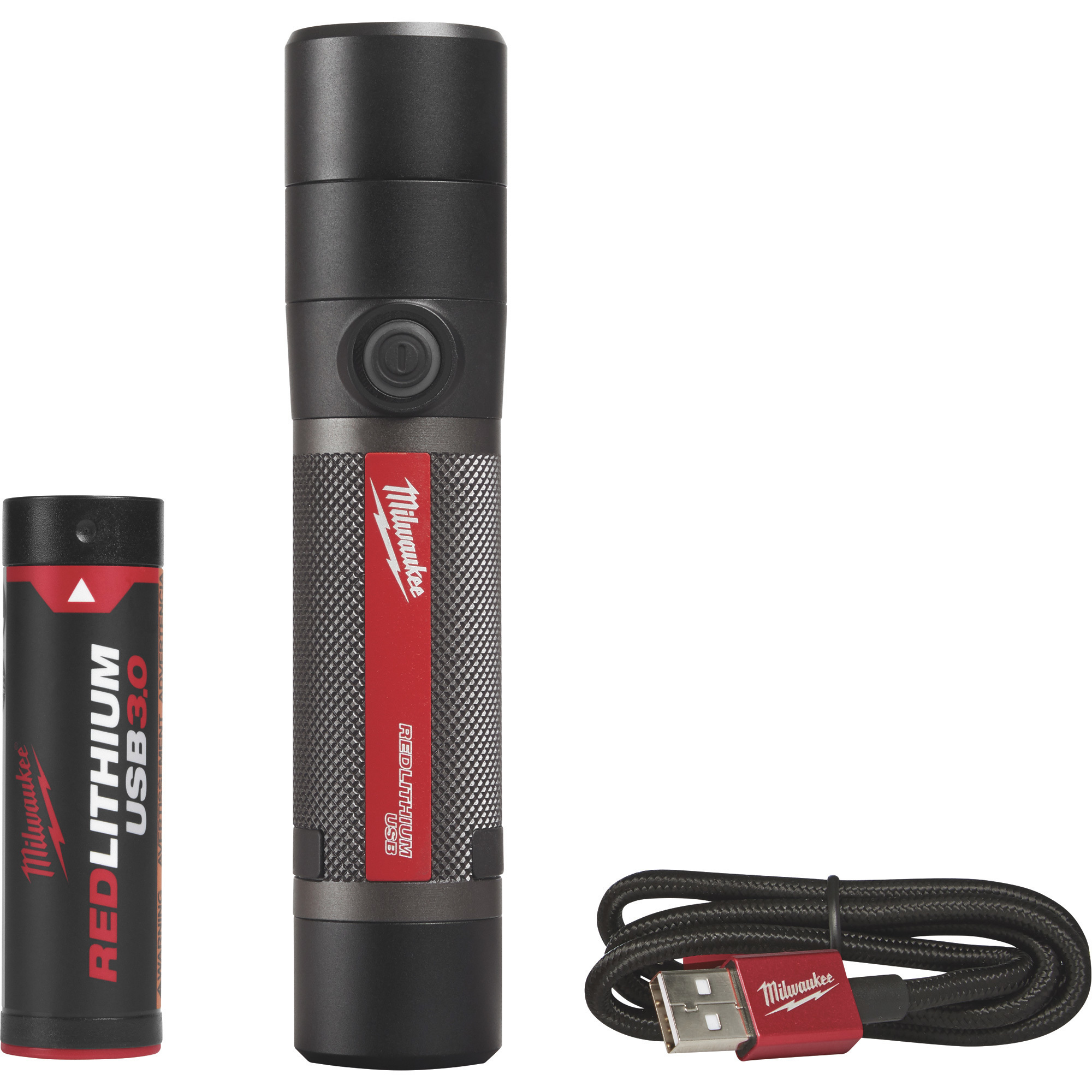 Milwaukee USB Rechargeable Compact Flashlight,800 Lumens, Model# 2160-21